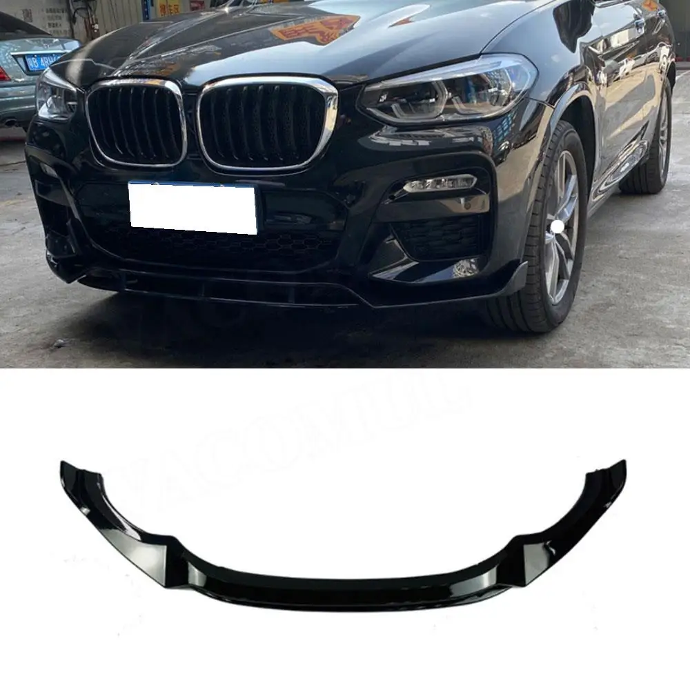 

VACOMUL Материал из углеродного волокна Автомобильный передний бампер для губ и подбородка, спойлер, удлинители для BMW X3 G01 X4 G02 M Sport 2019-2021