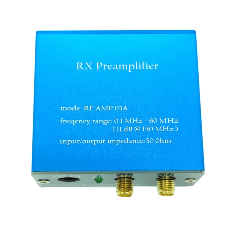 New Medium Wave Short Wave HF Signal Amplifier Preamplifier With NPN Transistor 200MA High IP Low Noise For RX Antenna