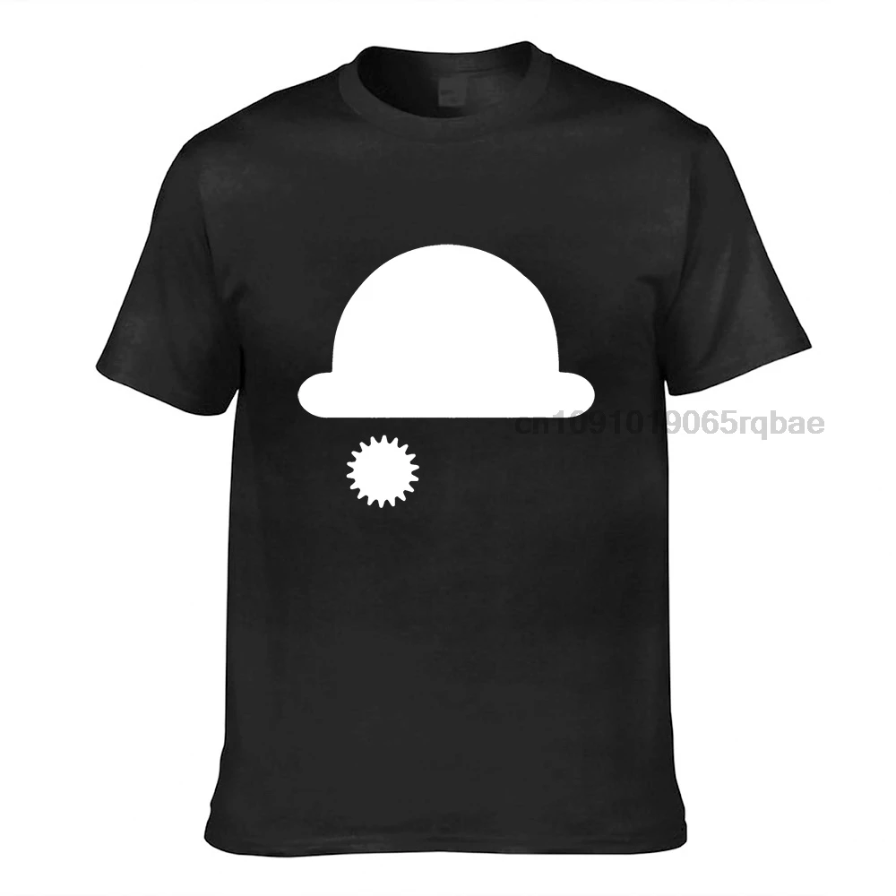 Black Hat T-shirt Crazy Men Tshirt Clockwork Orange Alexander Alex Logo Green T Shirts Cotton Simple Cartoon Print Tops Tees New