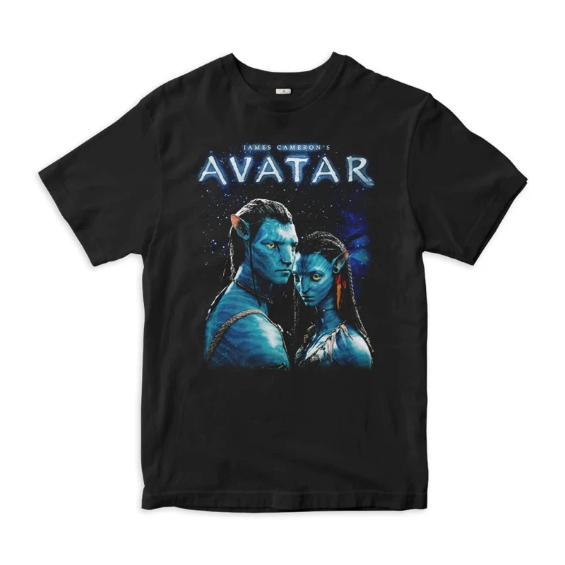 

2025-26, летняя футболка Disney Avatar из 100% хлопка с принтом, рубашка в стиле ретро Heavy Metal Merch - музыкальная футболка унисекс, наряды для пар