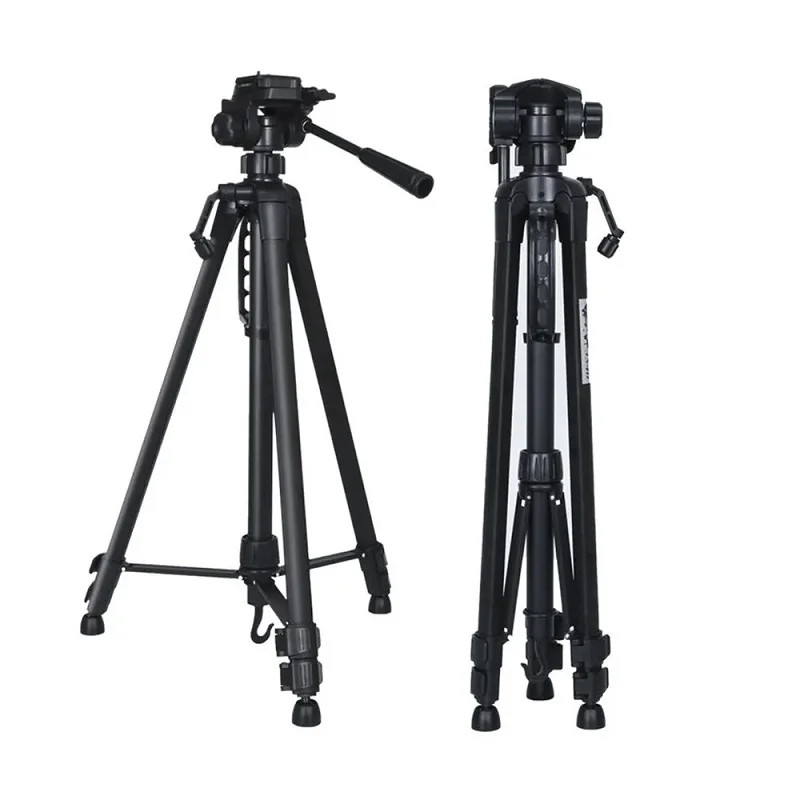 Flexible Extendable Lightweight Tripod Aluminum Stand for Video Camera PTZ Mobile Ceil Phone Mount Live Conference Broadcasting