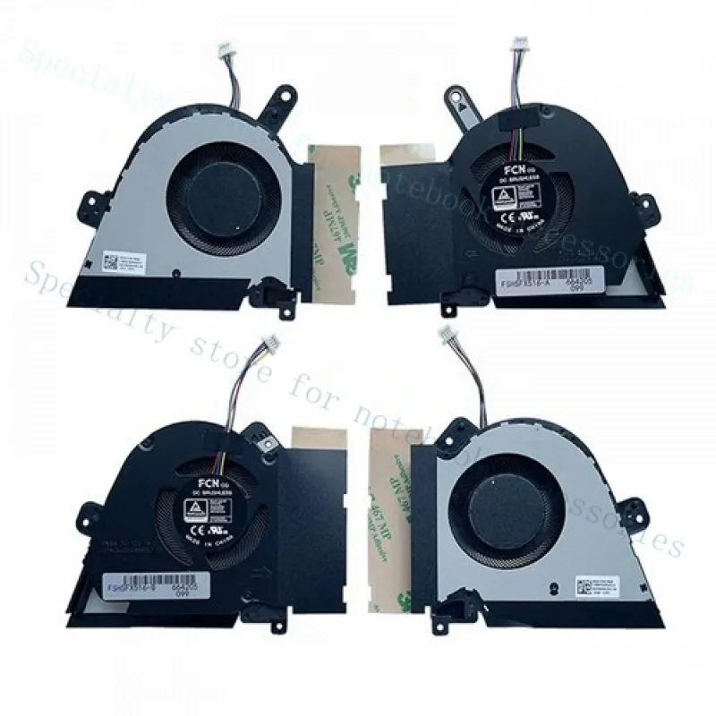 A+ Laptop CPU GPU Cooling Fan For ASUS TUF Dash F15 FX516 FX516P FX516PE RTX3070
