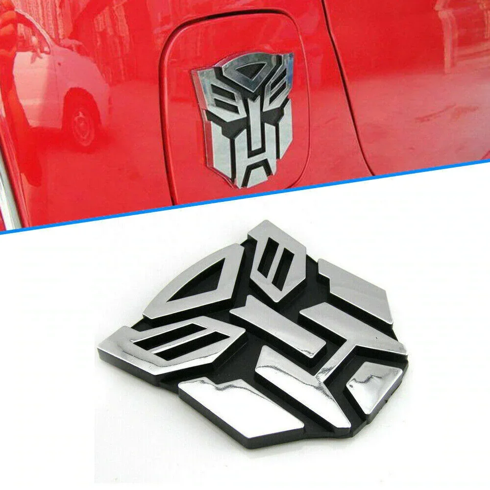 Car 3D Car Stickers Transformer Badge Decepticon Emblem Tail Decal Cool Autobots Logo Car Styling Motorcycle Car Accessories