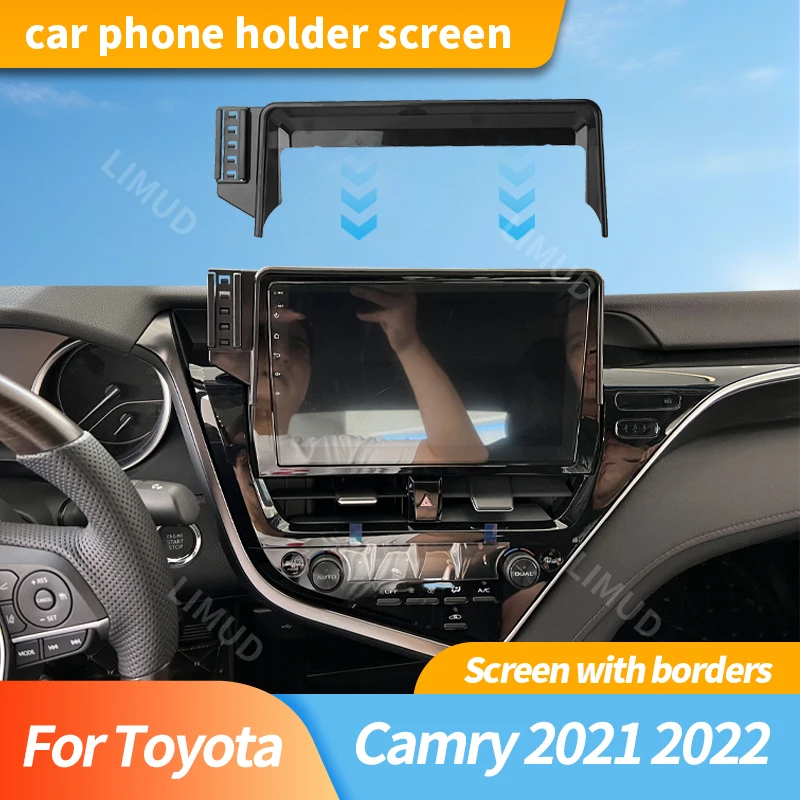 

Suitable For Toyota Camry 2021 2022 9-Inch Screen Navigation Bracket Car Mechanical Phone Holder Car Interior Accessories