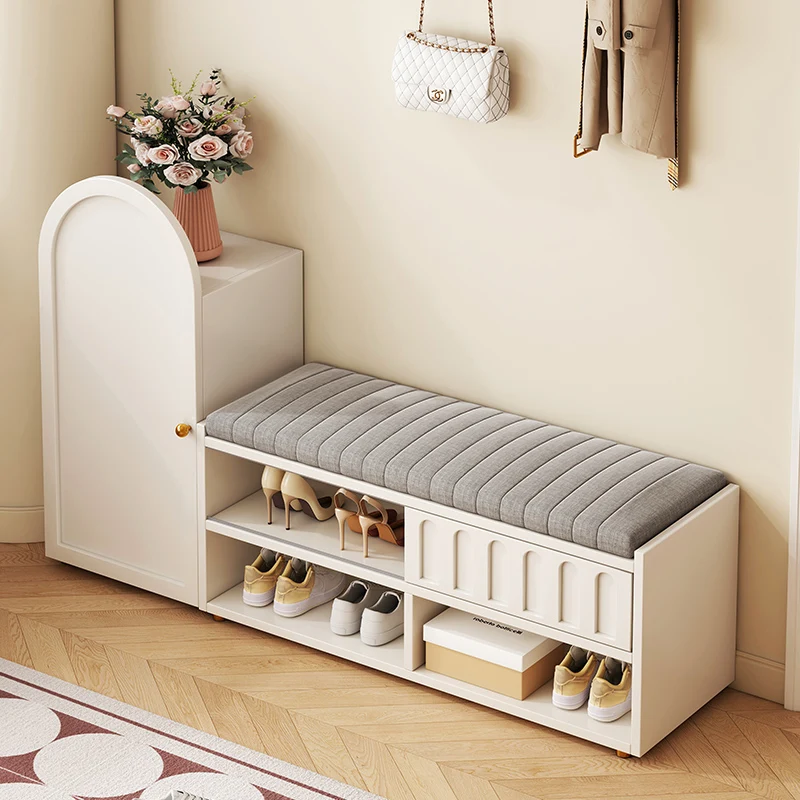 Organizer Storage Shoe Rack Living Room Bench Cupboard Dining Shoe Rack Display Nordic Slim Modern Gabinete Entrance Furniture