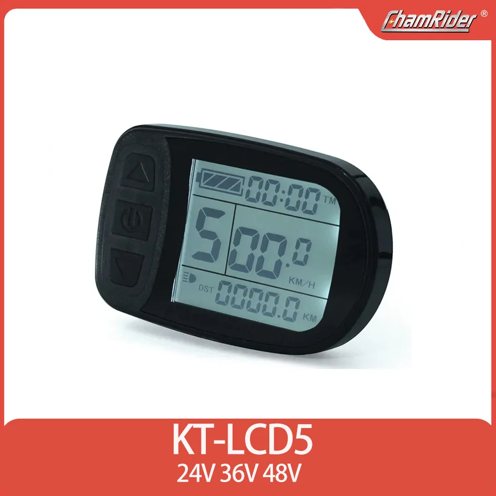 KT Intelligent LCD5 Display for Electric Bicycle, Bike Parts, KT Controller, LCD5, KLcd5, Control Panel, 24V, 36V, 48V