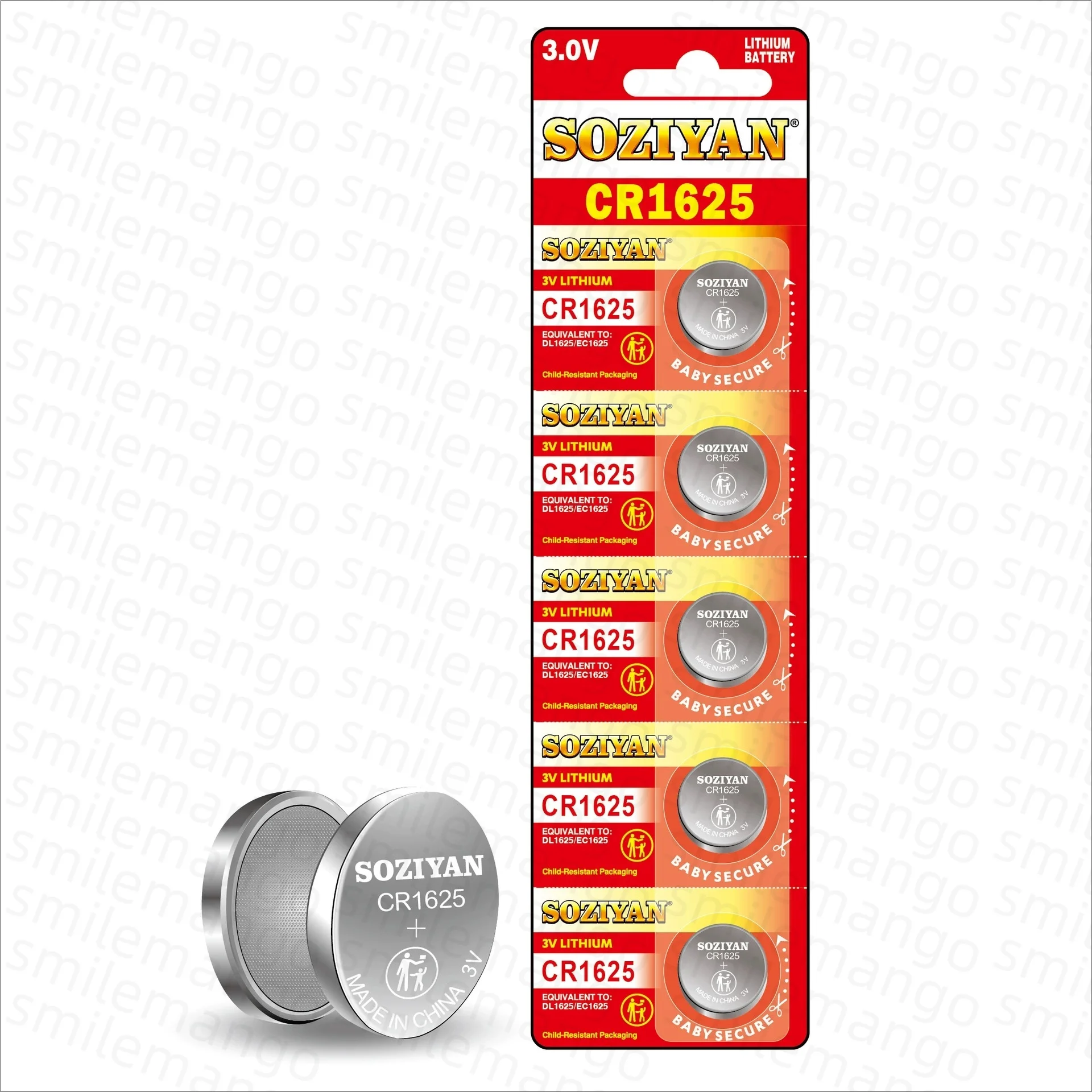 2-50PCS 3V 90mAh CR1625 Coin Cells Batteries CR 1625 DL1625 BR1625 LM1625 ECR1625 Lithium Button Battery For Watch Remote Key