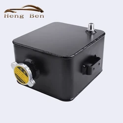 Aluminum Coolant Expansion Overflow Recovery Reservoir 2.5L Water Tank W/ Cap Universal car accessories