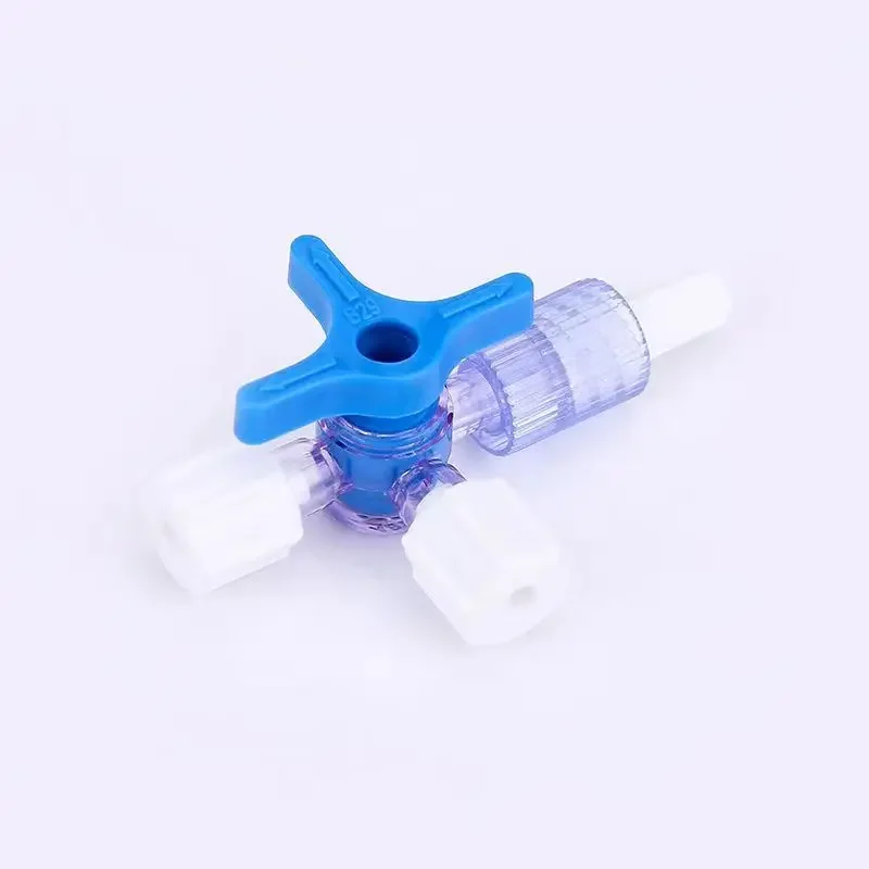 Pet Animal Cat Dog Infusion Drainage Extension Tube Three Ways Valves Luer Connector 10cm 4.0mm Care Clinic Tools Supplies 10PCS