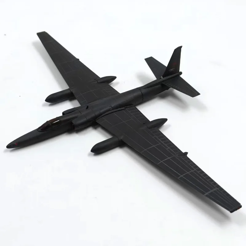 Diecast 1:144 Scale U-2 Reconnaissance Aircraft Alloy Aircraft Airplane Model For Collection Display Toy Gifts Souvenirs