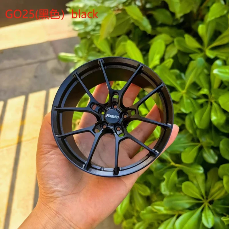 Wielmodel Auto Ornamenten STRALEN Metalen Wiel RID Aluminium Simulatie Smeden Wiel Modificatie Creatief Desktop Speelgoed