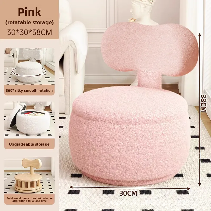 Solid wood lazy sofa small apartment Nordic simple bedroom Internet celebrity single leisure chair balcony fabric mini sofa
