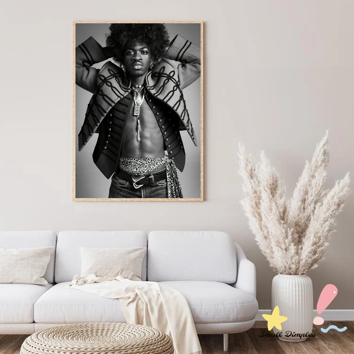 Lil Nas X Music Star Poster Canvas Art Print Home Decoration Wall Painting ( No Frame )