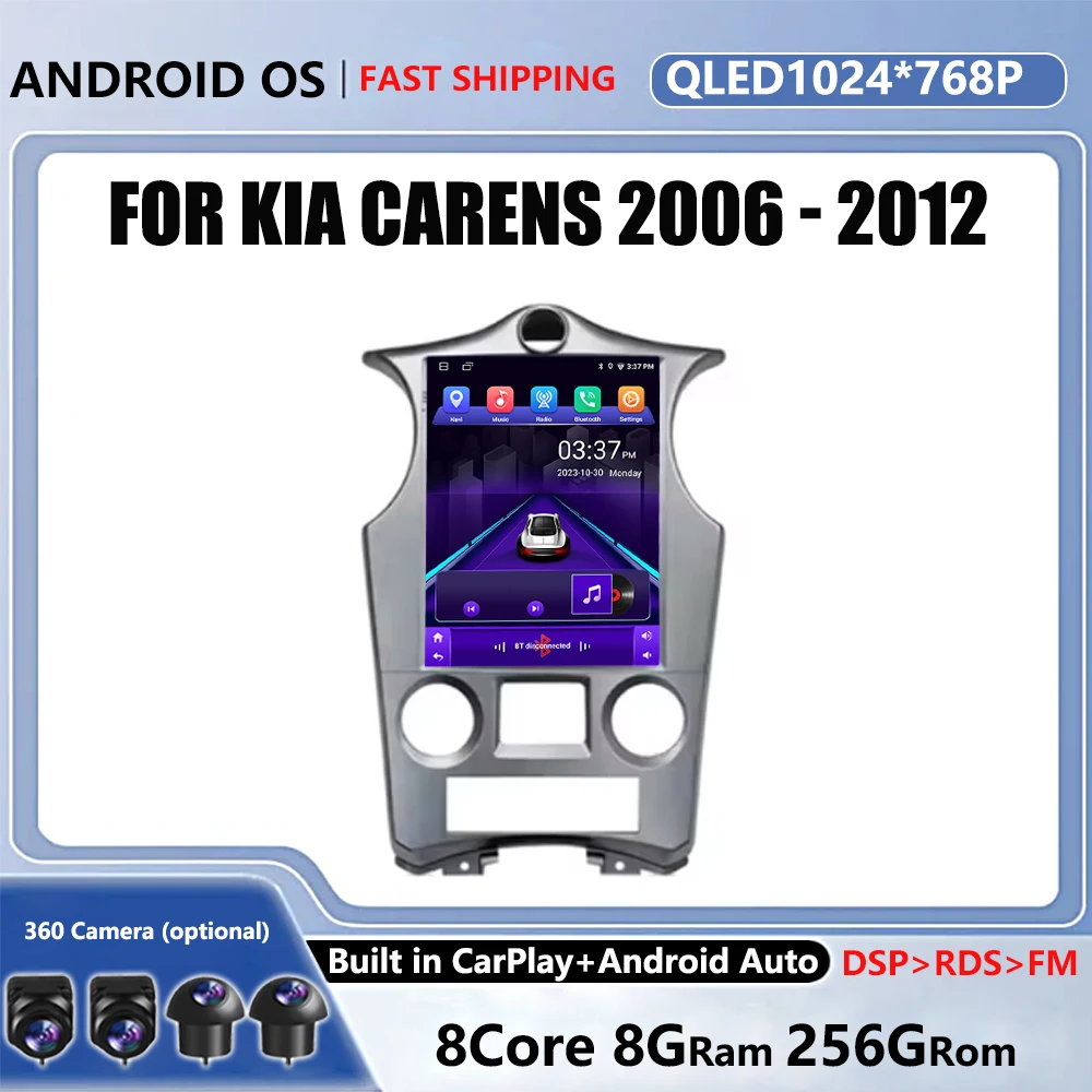 

Android OS For Kia Carens 2006 - 2012 Car System Radio Video Multimedia Navigation Wireless GPS Carplay WIFI DVD 4G DSP