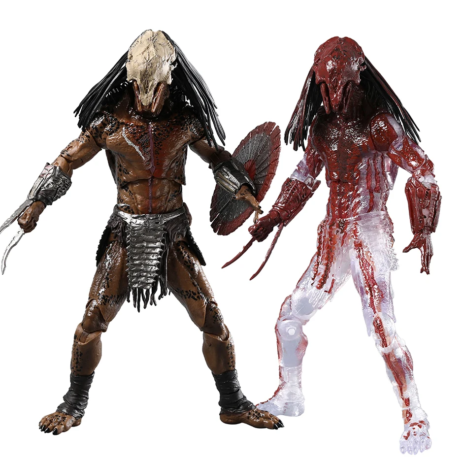 NECA Prey Ultimate Bear Blood Feral Predator Collection Action Figure Toy Decoration Model