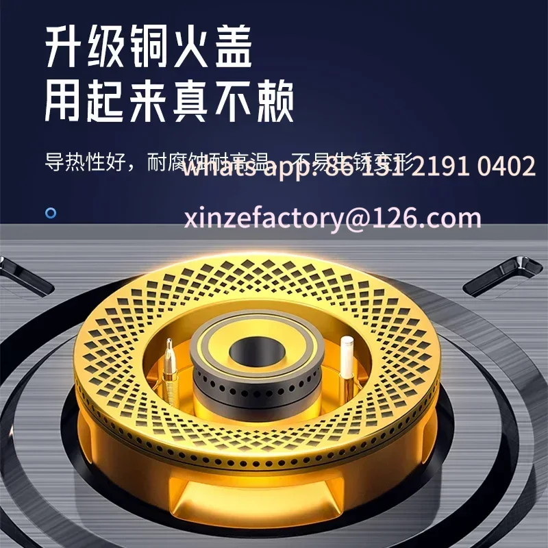 تكون مناسبة لموقد عين واحدة، موقد غاز منزلي جديد، موقد واحد، غاز طبيعي مائل لسطح المكتب، طاقة أساسية مدمجة