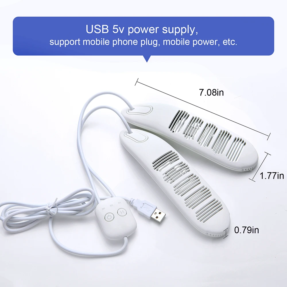 USB Shoe Dryer Smart Timed Shoe Dryer Disinfects and Deodorizes Say Goodbye to Dampness and Odors
