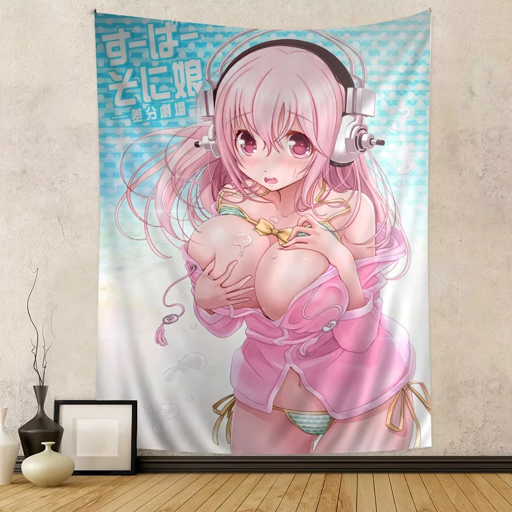 MINISO البوهيمي نمط ديكور العرافة الجدار الشنق فن المنزل تصميم قماش مزخرف جداري جدار الرسم البياني نسيج ديكور المنزل الهبي