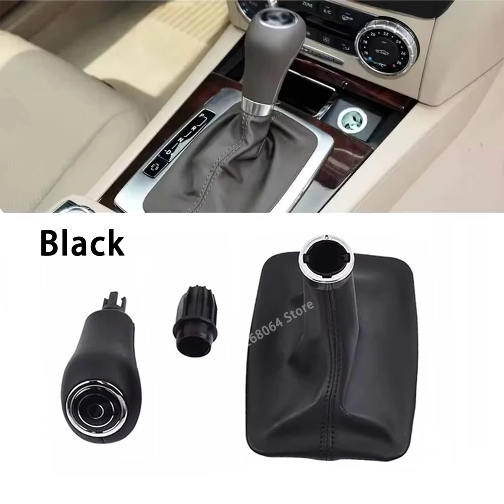 Gałka zmiany biegów automatycznej skrzyni biegów z mieszkiem do Mercedes BENZ Klasy C E GLK AMG W204 W212 W207 X204 C204 C63 C300 C250 C350 — 2