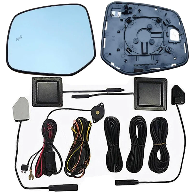 Car Assecories Blind Spot Rear View Mirror Radar Detective Aissting Sensor For Toyota Prado LC200 LC300 Land Cruiser