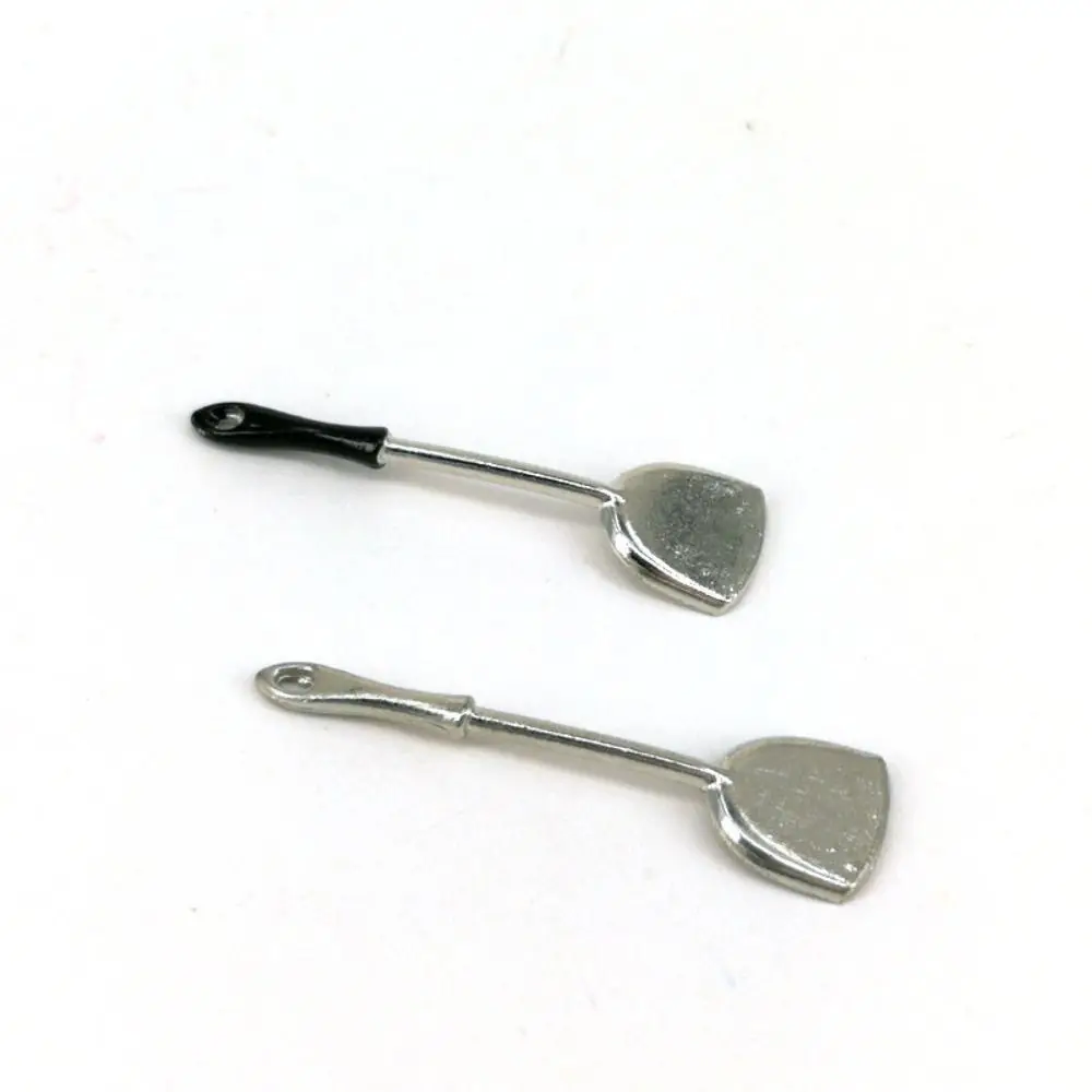 High Quality 1:12 Miniature Stir Spoon Multistyles DIY Casserole Spatula Mini Hot Pot Model Miniature Dollhouse Decoration