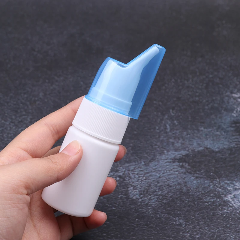 Rhinitis Nasal Spray Refillable Bottle Nasal Wash Neti Pot Mist Pump Bottle Spray Rhinitis Treatment Liquid Storage Bottles