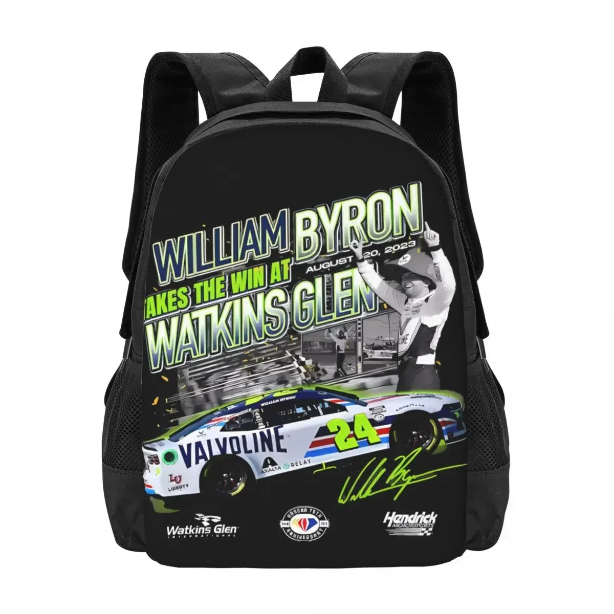 William Byron 24 Travel Laptop Backpack, Business College School Computer Bag Gift for Men & Women