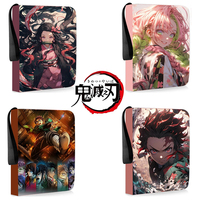 400pcs/900pcs Card Album Book Anime Demon Slayer Collection Card Tanjirou Nezuko Zipper Game Cards Binder Holder Kids Gifts Toys