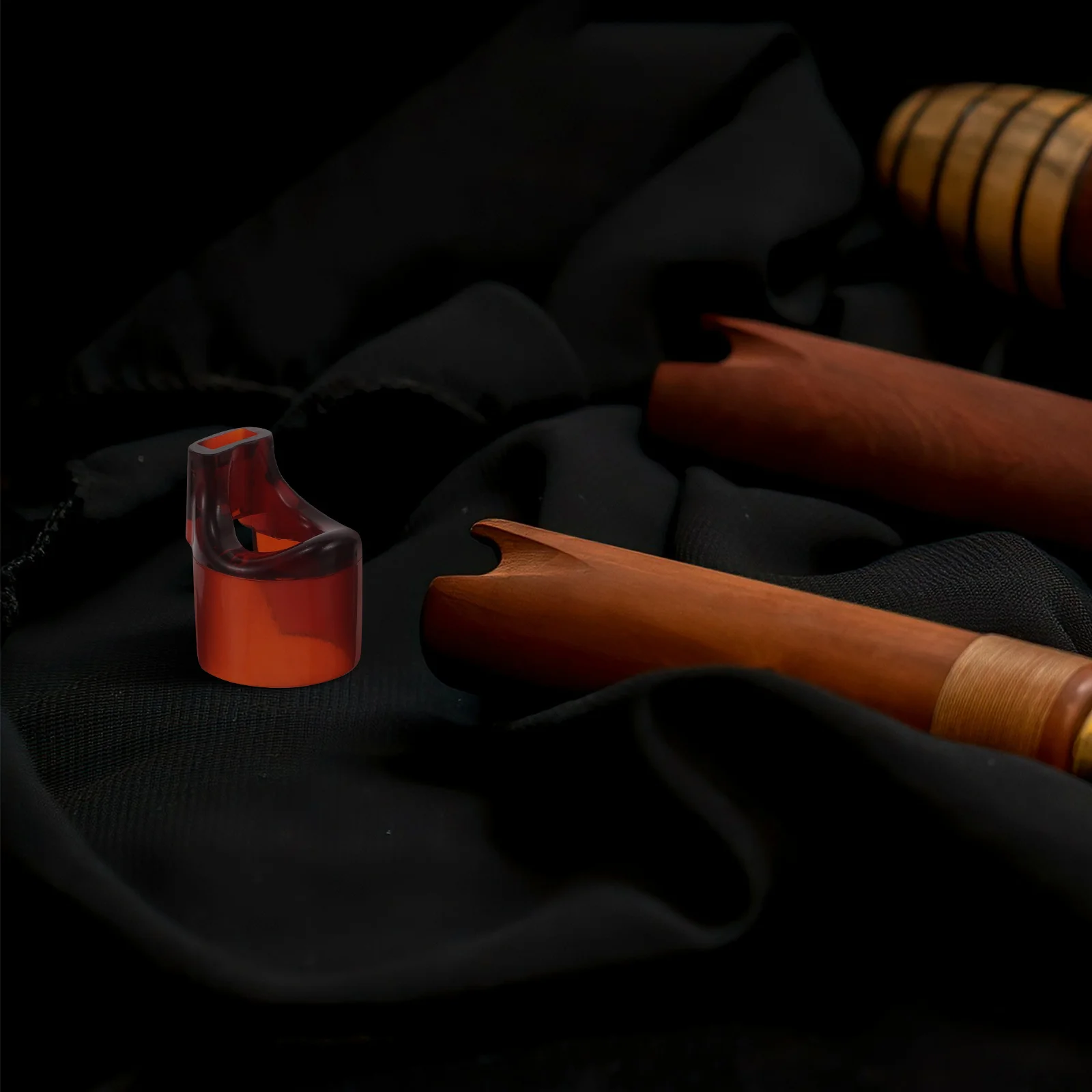 

2pcs Portable Compact Blow Aid Device Instrument Music Mouthpiece Player Set Instrument Training Kit Accessory