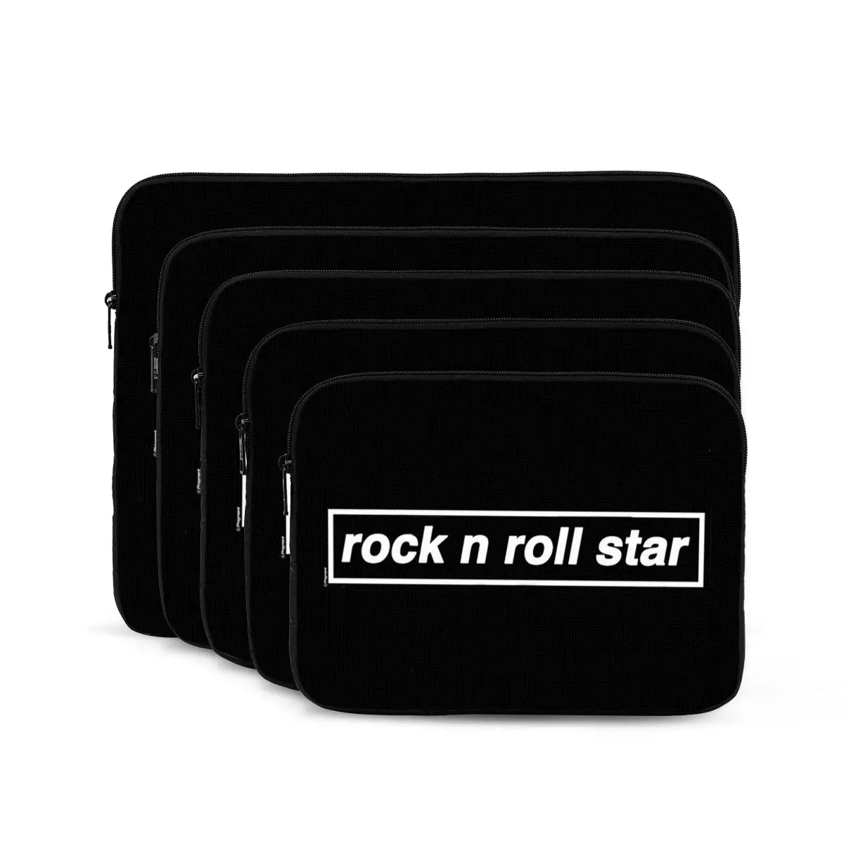 Rock N Roll Star Notebook Laptop Bag Case Pouch For Macbook Air Pro Tablet Shockproof Case Bag