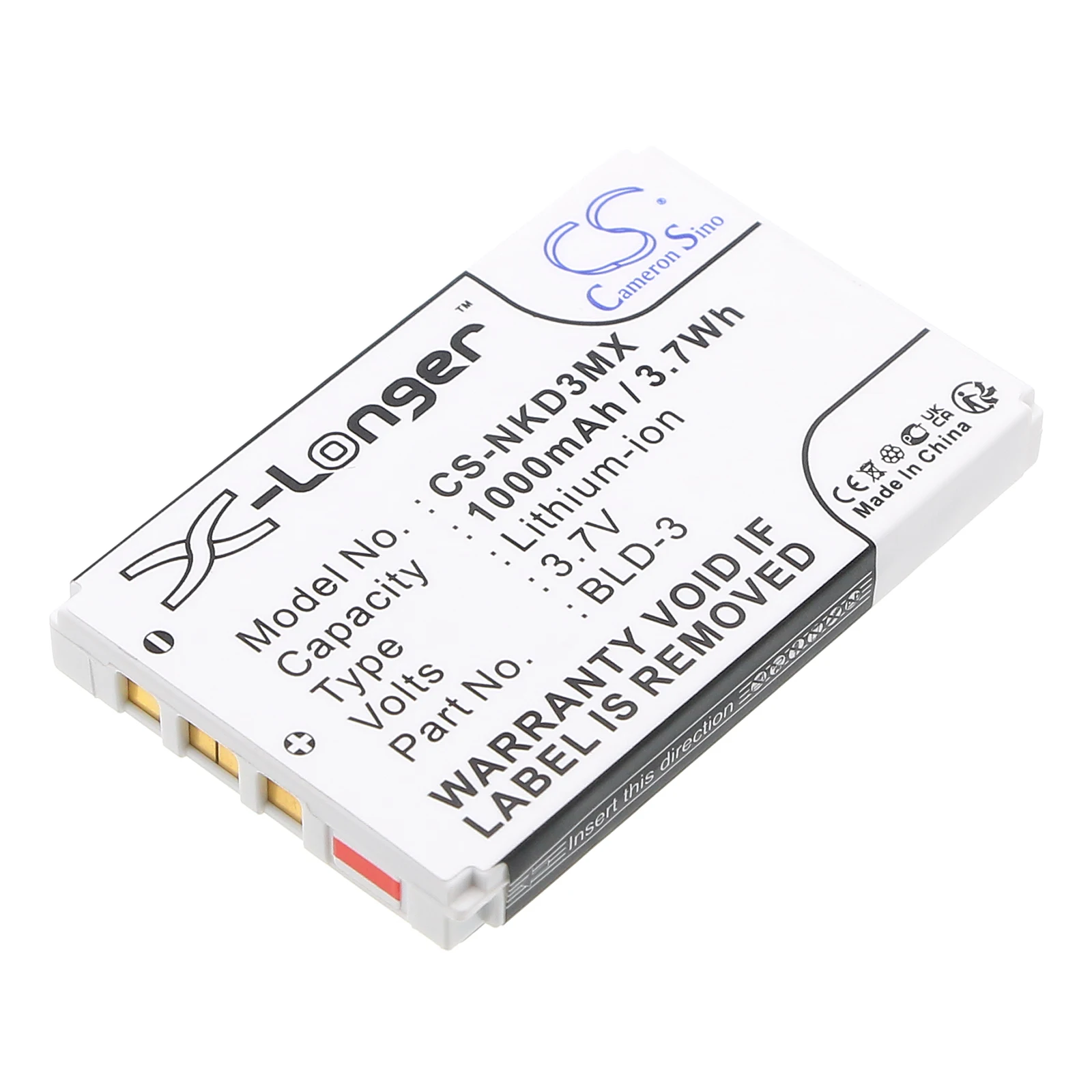 

CS Cameron Sino Kerui New 1000mAh Replacement Battery for 2100, 3200, 3205, 3205i, 3300, 6200, 6220, 6225, 6560, 6585, 6610,