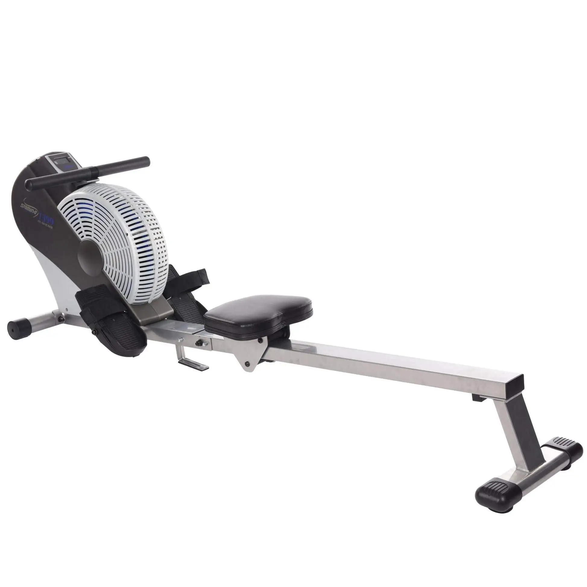 ATS Air Rower Machine with Smart Workout App - Foldable Rowing Machine with Dynamic Air Resistance for Home Gym Fitness