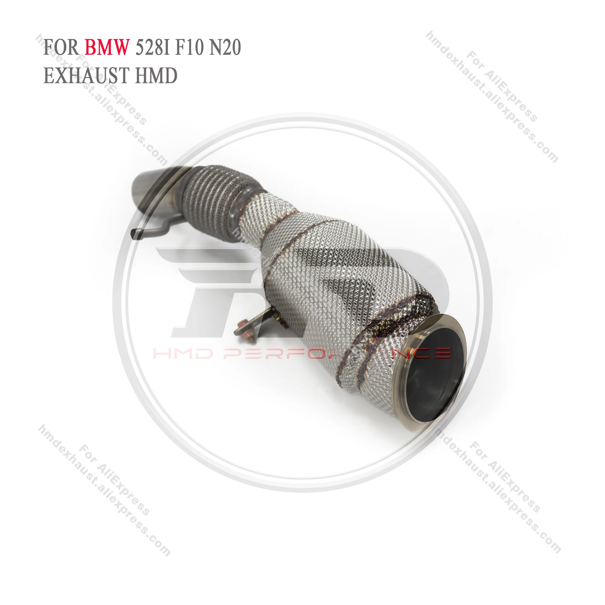 

HMD Downpipe for BMW 528i F10 N20 2.0T Exhaust System Stainless Steel Performance Header Catalytic Car Accessories