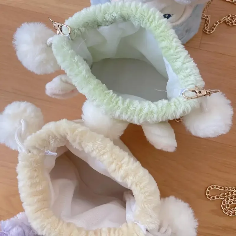 Haute qualité StellaLou LinaBell Gelatoni sac en peluche dessin animé sac à cordon porte-monnaie sac cosmétique cadeaux d'anniversaire fille