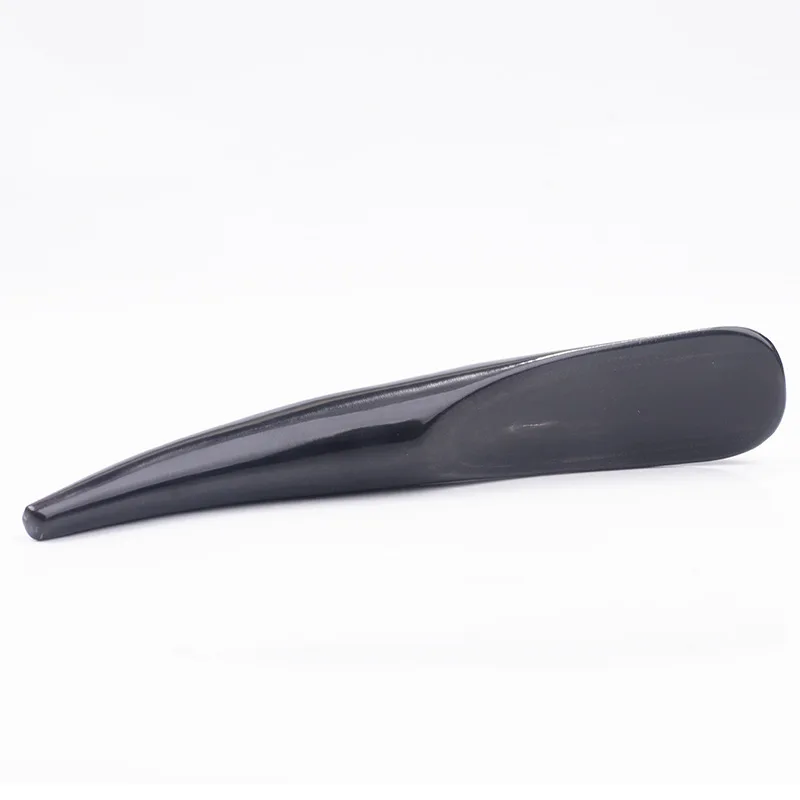 Foot Scrapping Massage Plate Stick Pen Gua Sha Natural Buffalo Ox Horns Acupuncture Point Massager Eye Beauty Tool Health