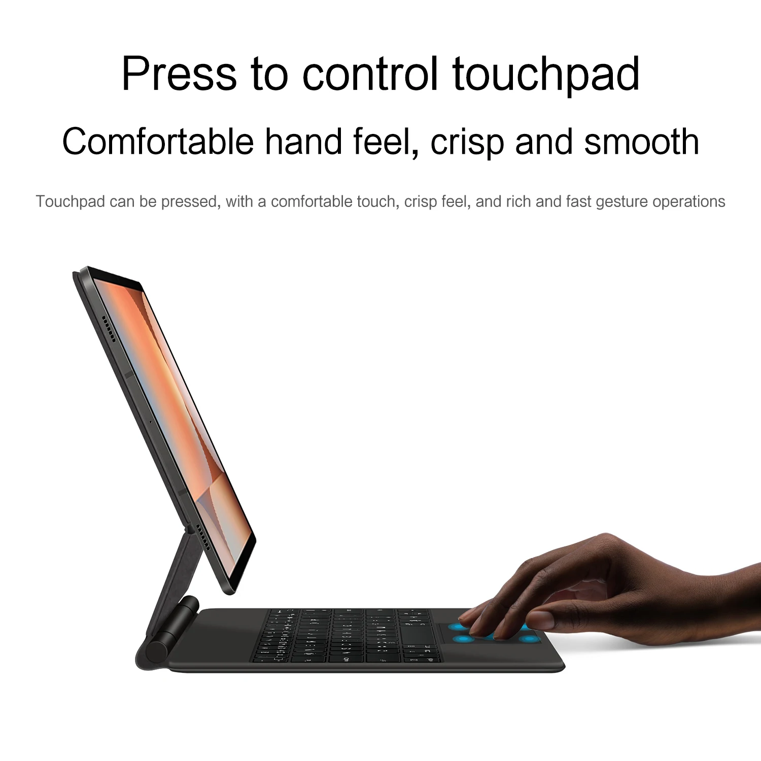 Magic Keyboard Folio for Samsung Galaxy Tab S10+ S10 Plus 12.4 Inch Tablet Smart Case SM-X820 SM-X526 X826B Keyboard Cover - view 5