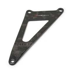 Carbon Fiber Motorcycle Accessories Exhaust Hanger Bracket Muffler Support  For ZX4R ZX4RR ZX25R ZX-4R ZX-4RR ZX-25R