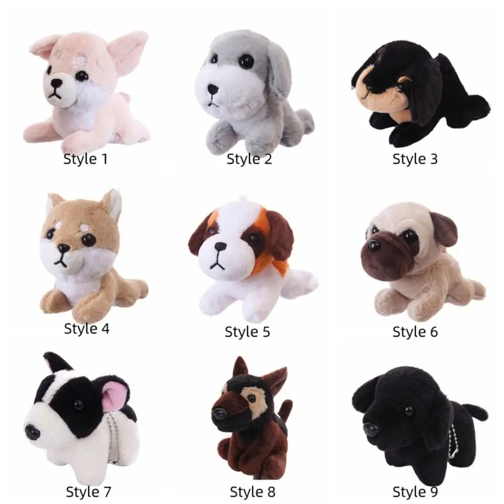 Sieraden Cadeau Knuffeldier Puppy Pluche Sleutelhanger Decoratie Cartoon Hond Hanger Pluizige Kawaii Hond Pluche Pop Rugzak
