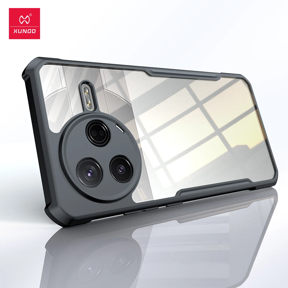 Xundd Handyhülle für POCO F7 Pro F7 Ultra, Airbag, stoßfeste Hülle, TPU + PC-Rückseite, gestreift, transparente Abdeckung, Anti-Fingerabdruck