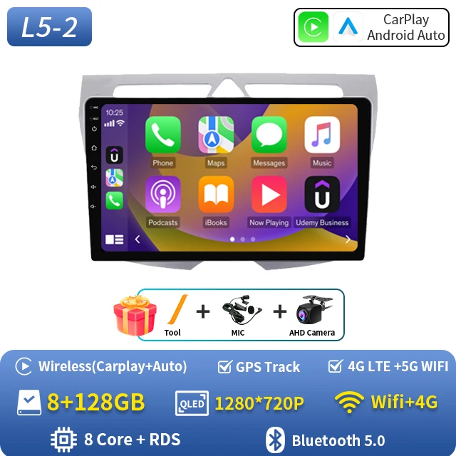 Android 16 Voor Kia Morning Picanto 2007 2008 2009 2010 Auto Radio Navigatie Multimedia Speler Stereo GPS WiFi + 4G Carplay + Auto BT