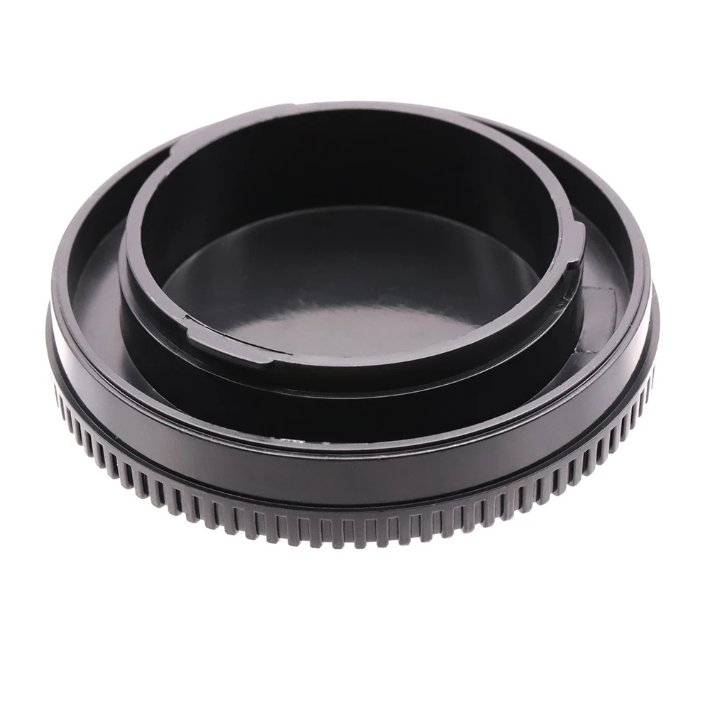 For Sony E / FE mount Lens Rear Cap / Camera Body Cap / Cap Set Plastic Black Lens Cover for A7 A7R A7S A1 A9 A5000 A6000 etc.