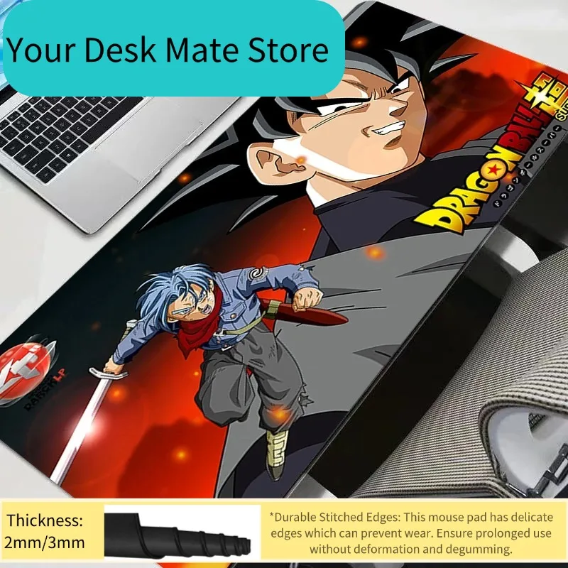 

Большой коврик для мыши Vegeta Dragon Ball Z, офисный коврик для компьютерного стола, коврик для клавиатуры, коврик для ноутбука, аксессуары, игровой коврик для мыши DBZ