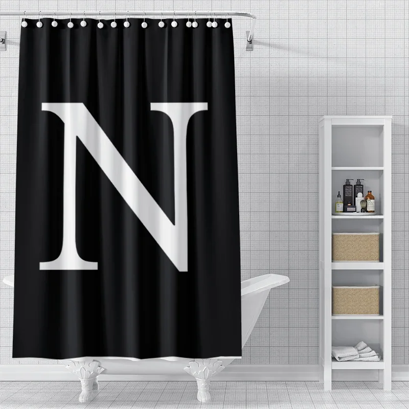 Home decor 26 letter shower curtains for bathroom waterproof fabric bathroom Curtains modern shower curtain 180x200 240x200