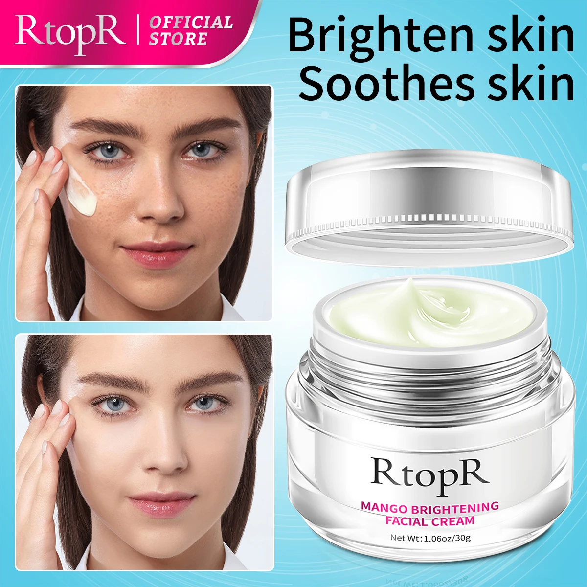 Whitening Gezichtscrème Voedende Whitening Verhelderende Vlekken Anti-Aging Rimpel Verminderen Fijne Lijntjes Gladde Huid Gezichtsverzorging