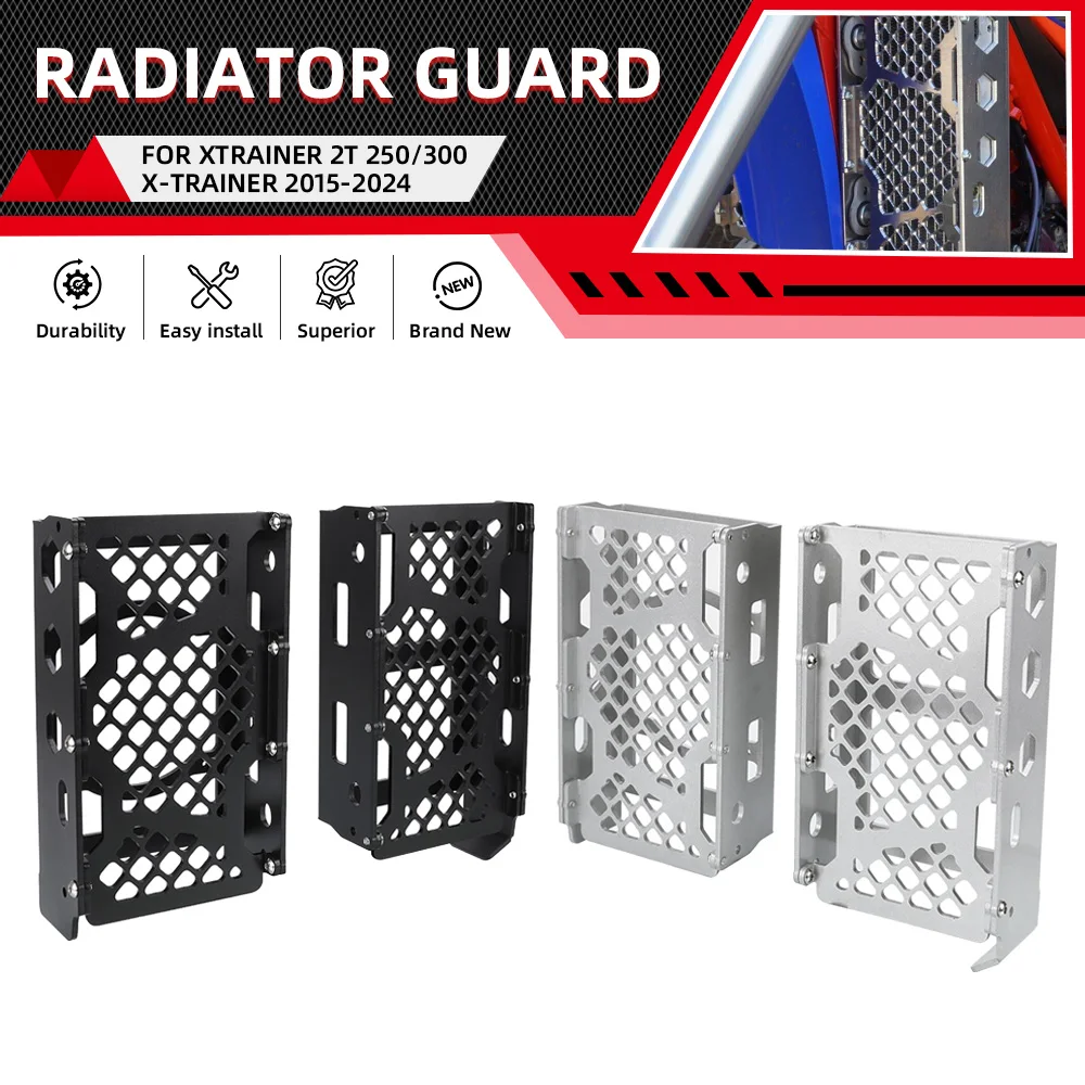 

For Beta Xtrainer 2T 250/300 X-trainer 2015-2016-2017-2018-2019-2020-2021-2022-2023-2024 Radiator Grille Guard Cover Protector