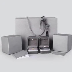 Original Luxury Jewelry Packaging Box For Ring, Earring, Necklace, Bracelet  Exquisite Gift Box.Attached Accessories