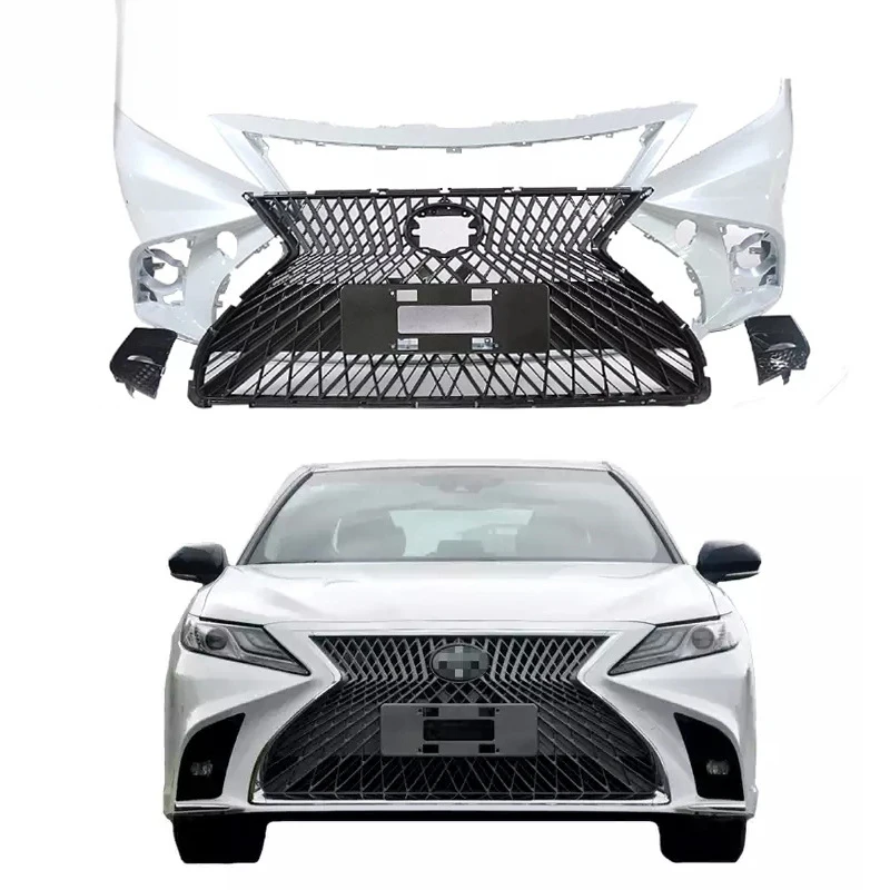 

Suitable for 2018+ Camry car parts modification, Lexus LS style upgraded front bumper kit