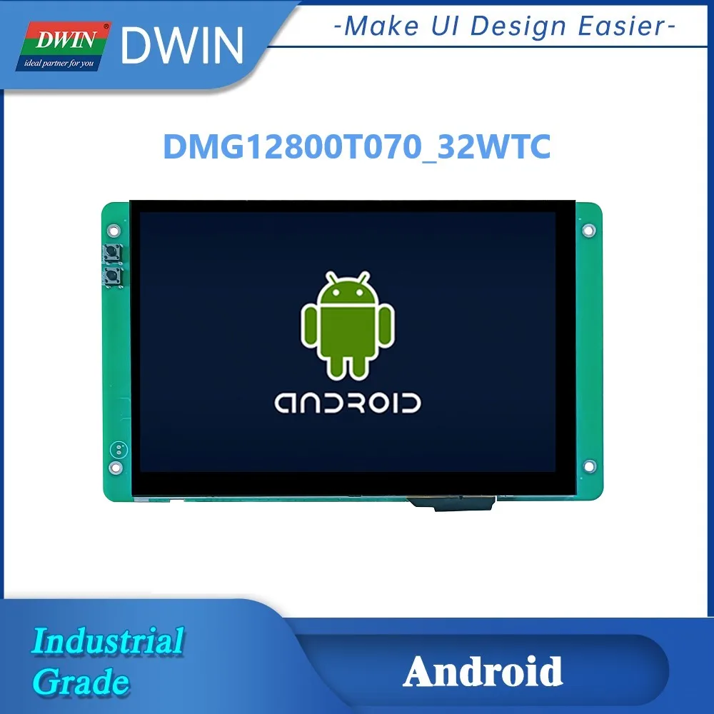 

DWIN RK3566 Android 11 Industrial Display IPS 7Inch 1280*800 Pixels Wide Viewing Angle Capacitive Touch Panel LCD Monitor Module