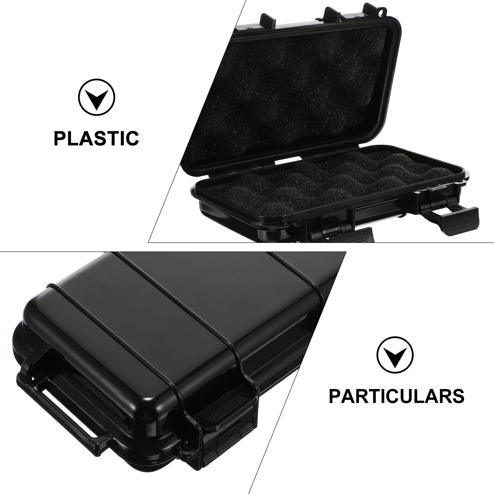 

Waterproof Storage Case Shockproof Pressure Resistant Container Portable Outdoor Box ABS Material Lightweight Organizer Camera