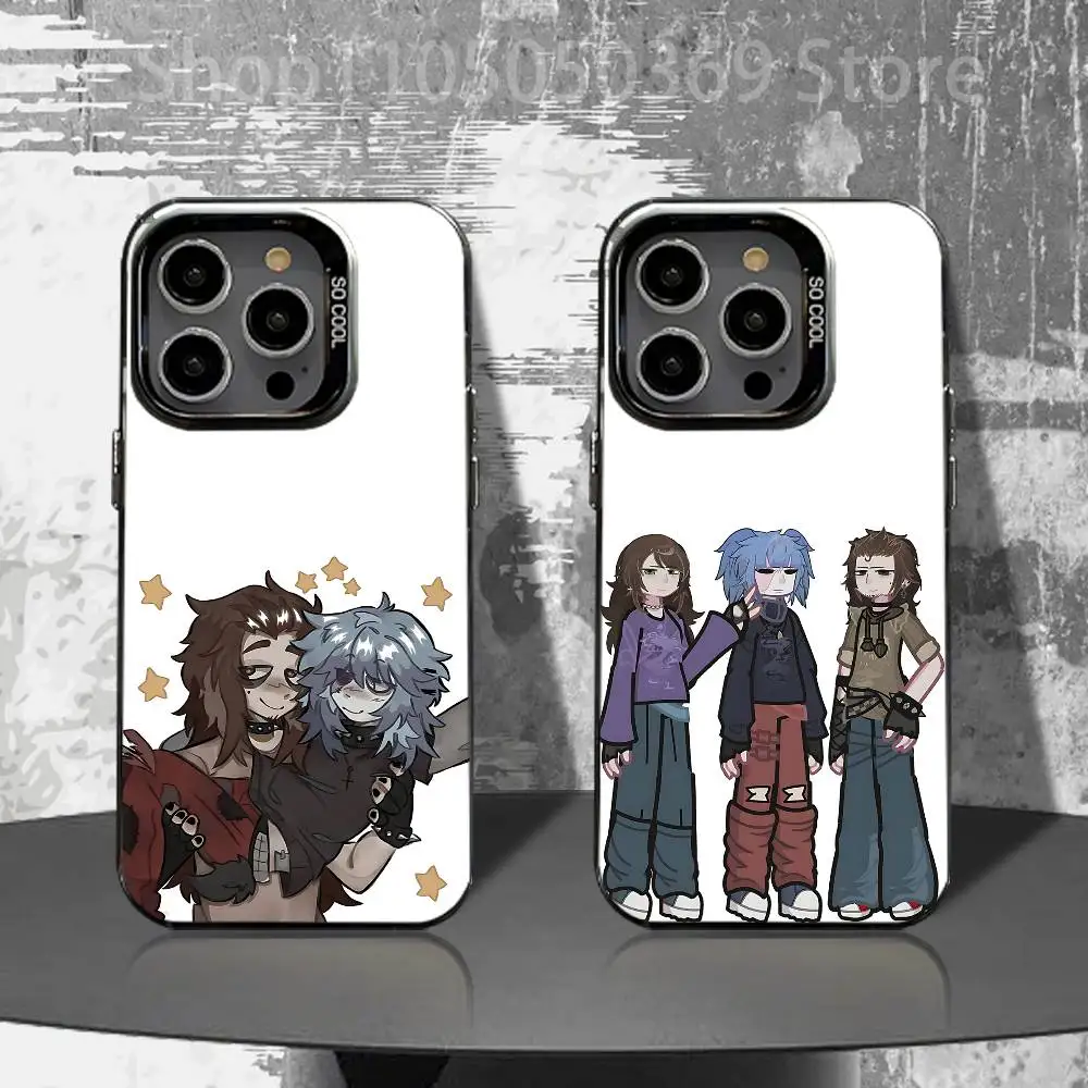 

Larry Johnson S-Sally F-Face Phone Case For iPhone 17,16,15,14,13,12,11,Air,X,XR,Pro,Max,Plus Protect Plating